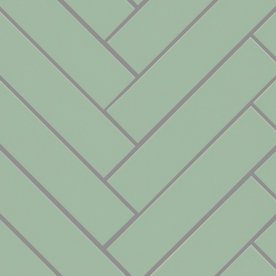 Bright Green White Mosaic Tile 3D Model