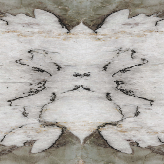 Charming Tiffany Green Natural Quartz Stone 3D Model in Earth Color