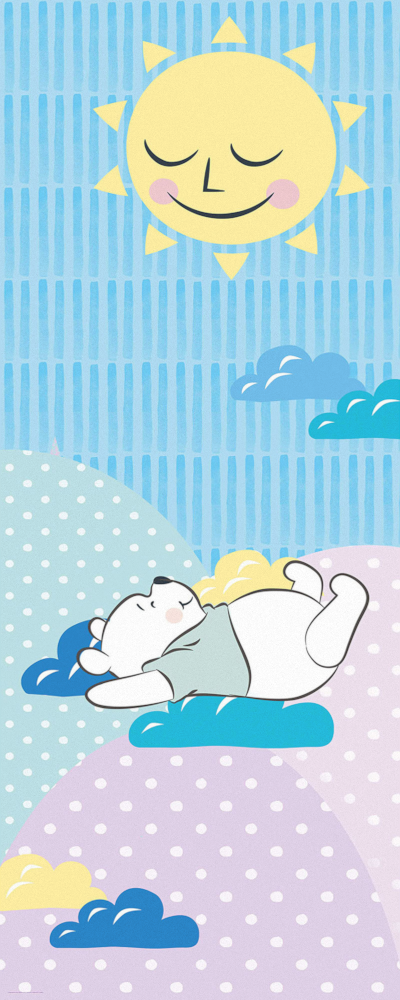 Custom Winnie the Pooh Children's Room Wallpaper