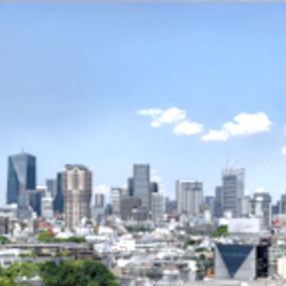 Ky Exterior 3D Model with Blue Pattern