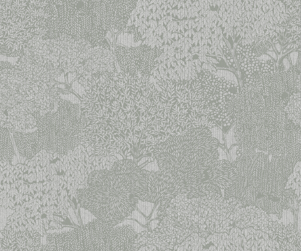 Chemps Elys2- Jungle - Seamless wall fabric -CL2-6950