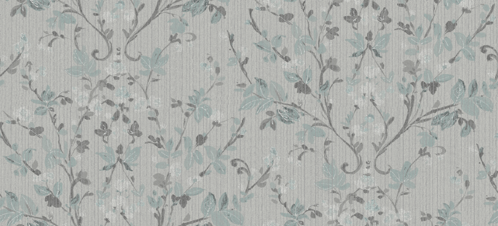 Chemps Elys2- Green Shade - Seamless wall fabric -CL2-6930