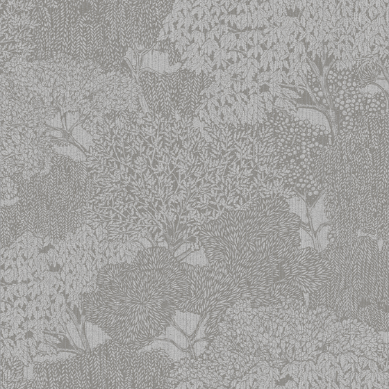 Chemps Elys2 Jungle Seamless Wall Fabric 3D Model in Gray