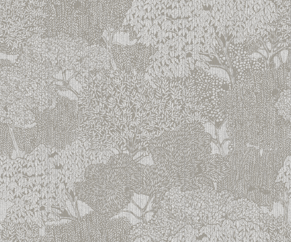 Chemps Elys2- Jungle - Seamless wall fabric -CL2-6917