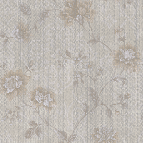 NEW YORK Seamless Wall Fabric in Beige