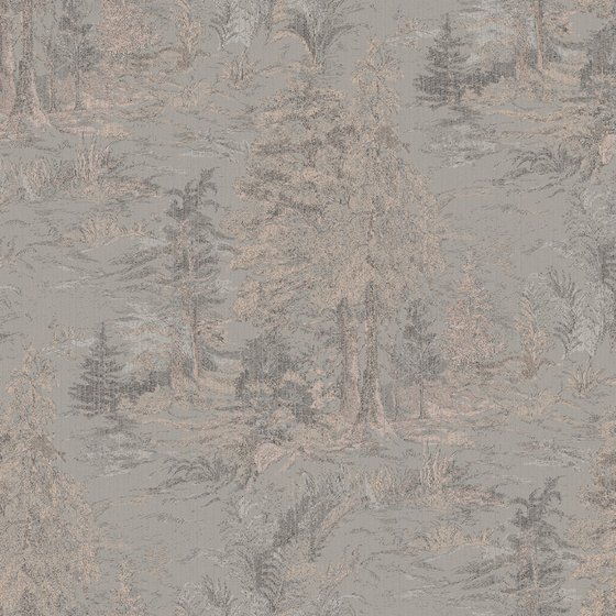 Gray Seamless Wall Fabric 3D Model