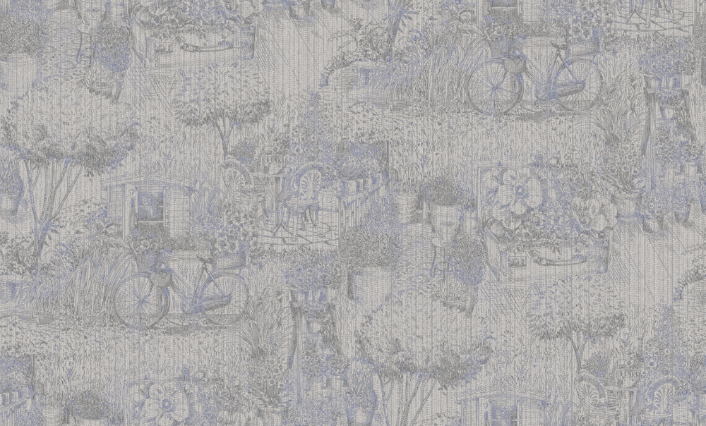 Chemps Elys3- The Story of Spring - Seamless wall cloth -CL3-7001