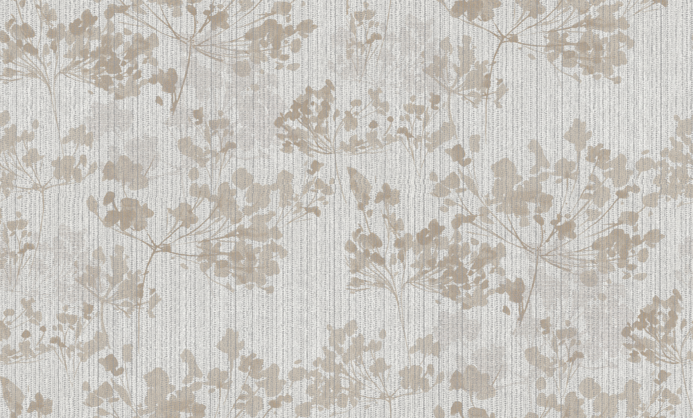 Chemps Elys3- Leaf Shadow - Seamless wall fabric -CL3-7051