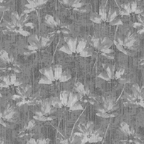 Seamless Wall Fabric 3D Model - Gray Fog Design