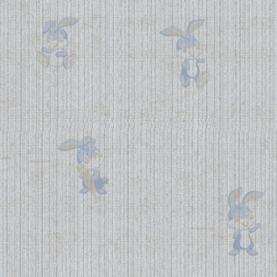 Future Stars Children's Style Seamless Wall Fabric 3D Model