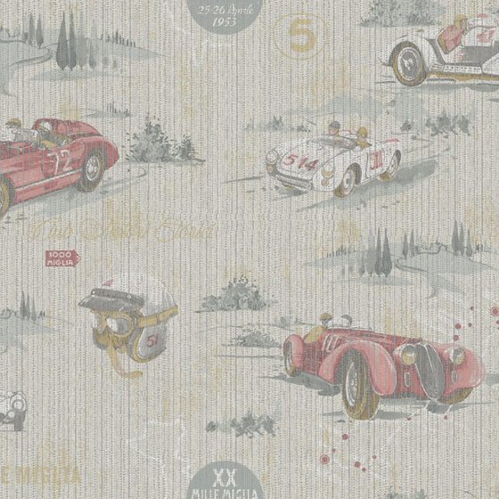 Seamless Children's Style Wall Fabric in Pink