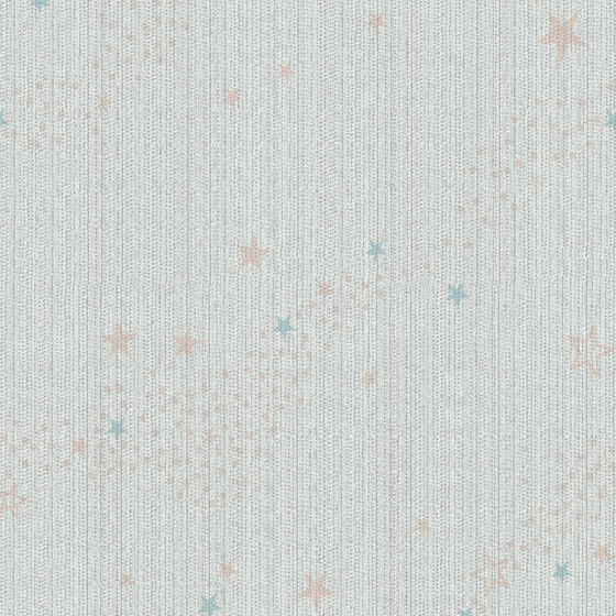 Children's Style Seamless Wall Fabric in Blue