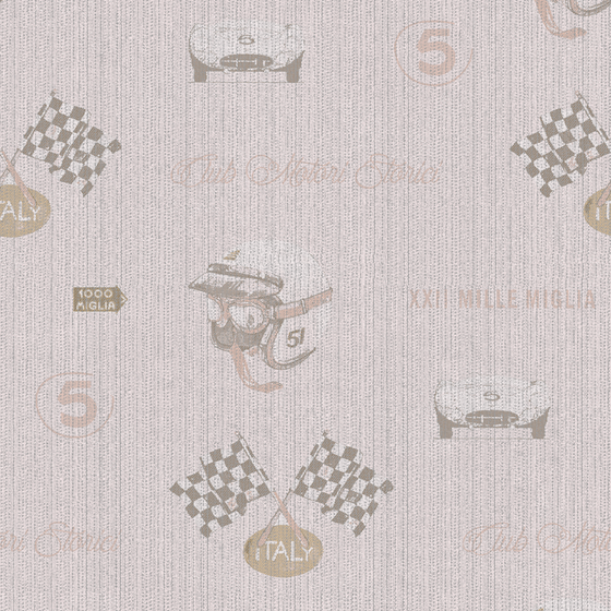 Beige Children's Wall Fabric 3D Model