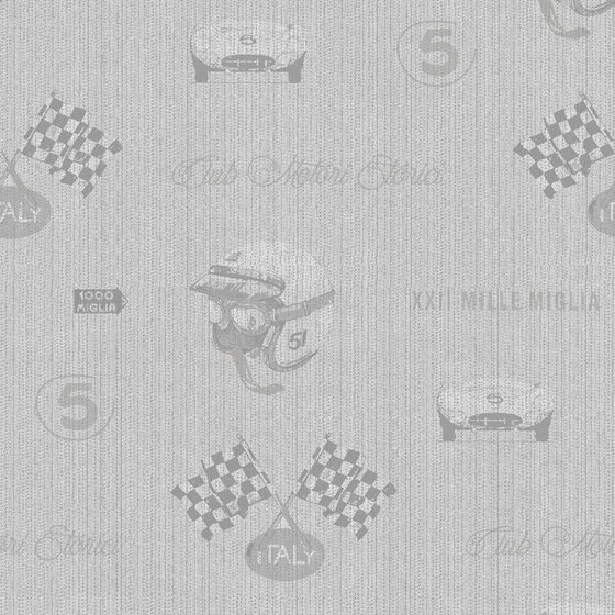 Future Stars Children's Style Wall Fabric 3D Model in Gray