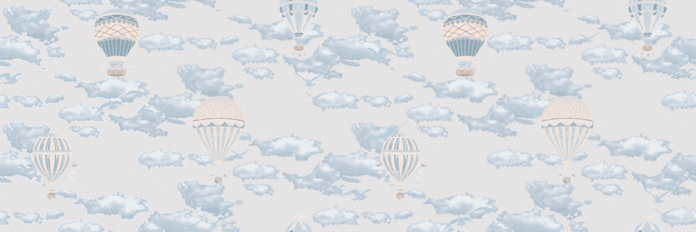 Future stars2- Children's style seamless wall fabric -FS2-7329