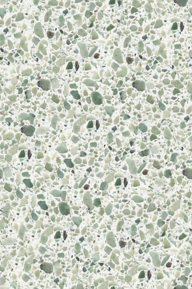 Vintage green terrazzo -500-750