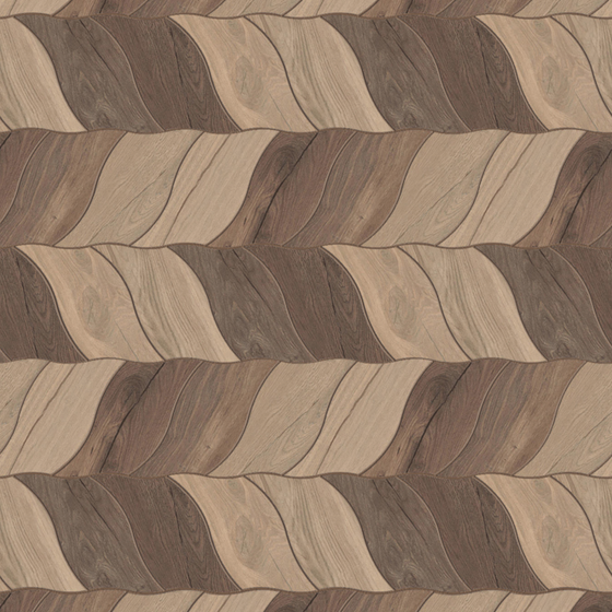 Beige Solid Wood Flooring 3D Model