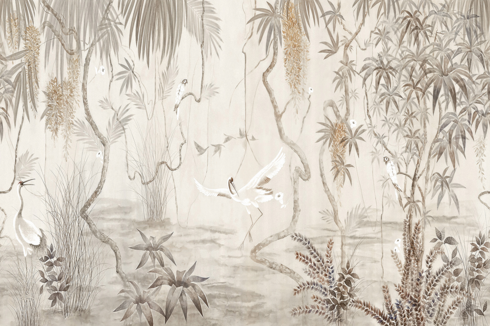 New Chinese background wall paper -3000*2000