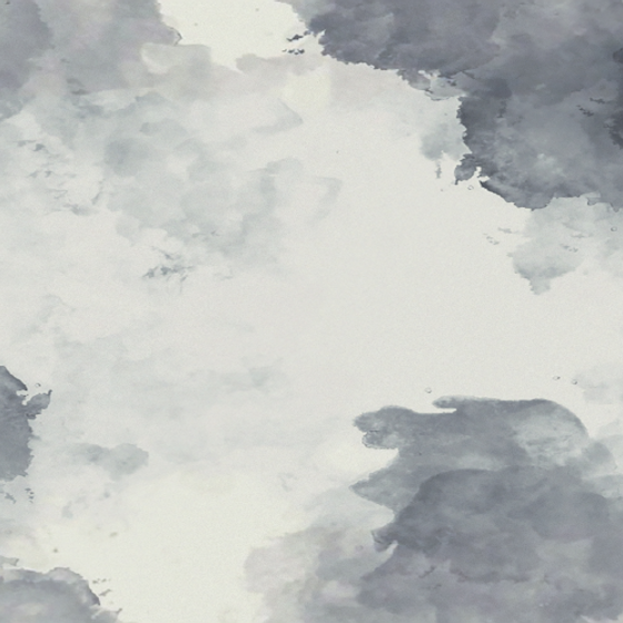 New Chinese Light Luxury Ink Background Wallpaper - Blue