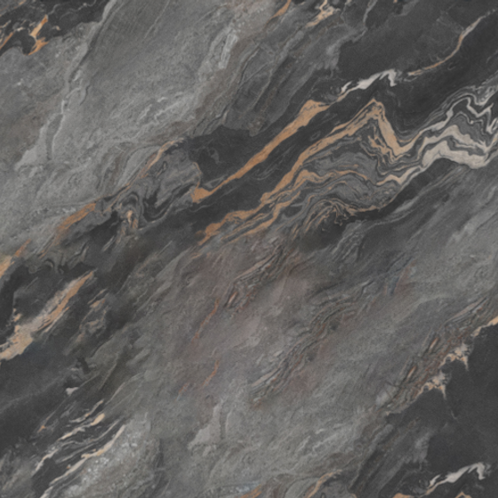 Gray Hanging Gold Marble Pattern