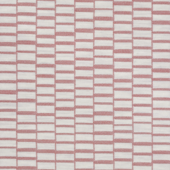 Modern Red Checkered Fabric Wall Cloth 3D Model in Pink