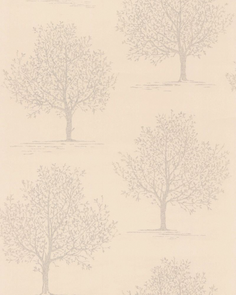 Modern Light-Colored Plant Wallpaper 600*750