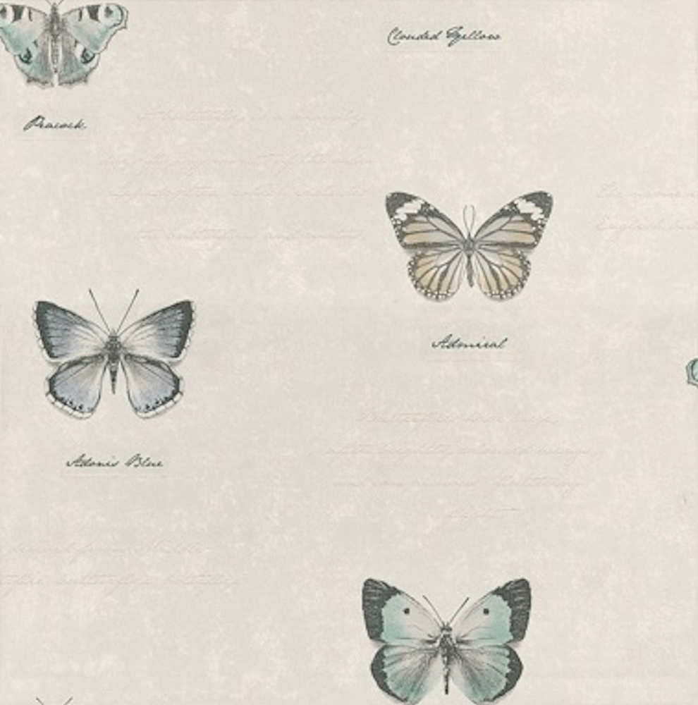 Modern Light-Colored Butterfly Wallpaper 600*600