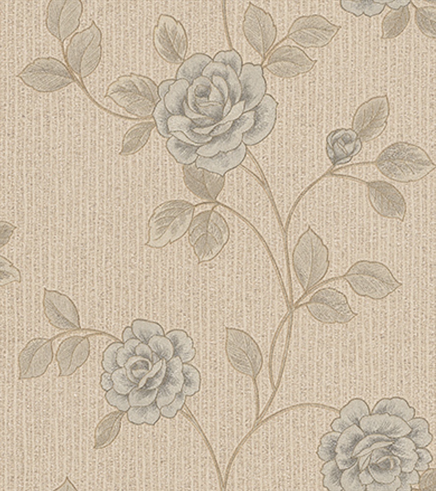 Modern Plant Printed Wallpaper 600*675