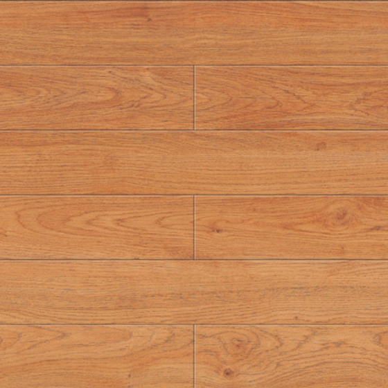 Shallow Walnut Solid Wood Floor 3D Model in Orange