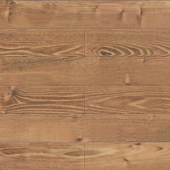 Vintage Brown Patchwork Solid Wood Floor 3D Model