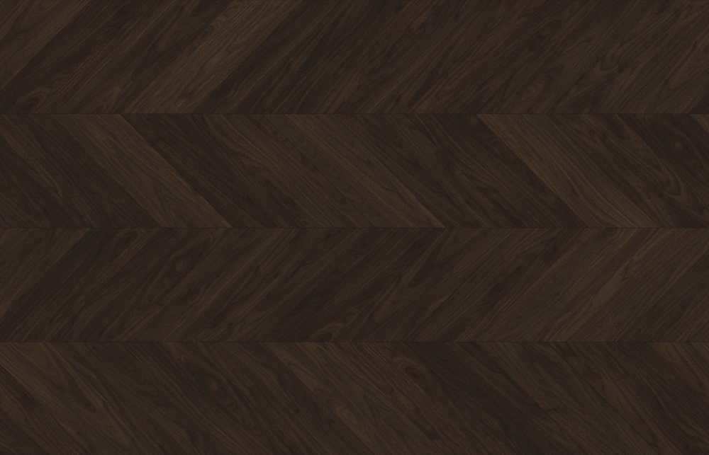 Deep Walnut Solid Wood Floor Herringbone Paving 1000*640