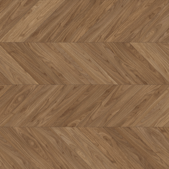 Wood Color Ash Walnut Herringbone Flooring 3D Model