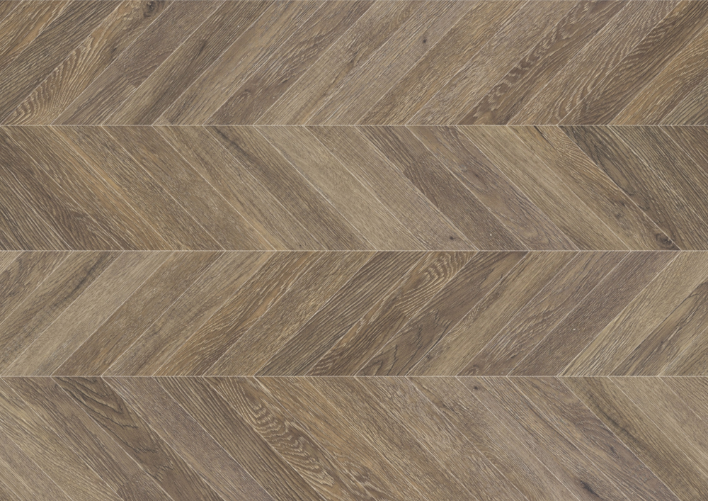 Shallow Walnut Fishbone Solid Wood Floor 1000*707