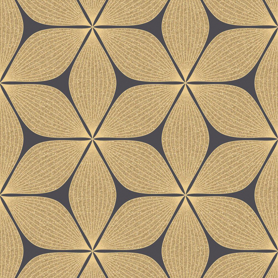 Modern Yellow Geometric Texture Wallpaper 700*845