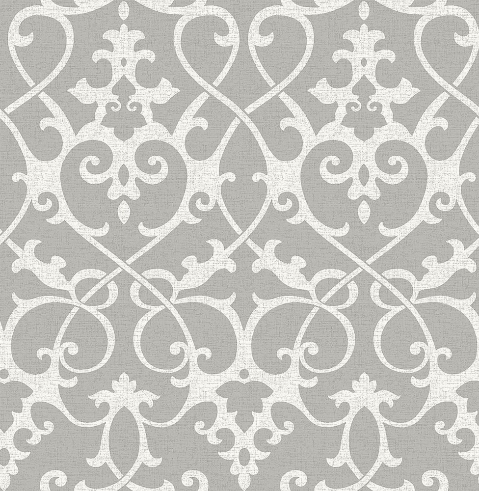 European-Style Light-Colored Patterned Wallpaper 800x819