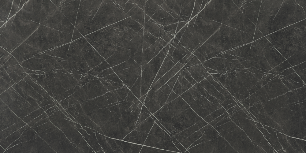 Black Gray Silver Marble 1000*500