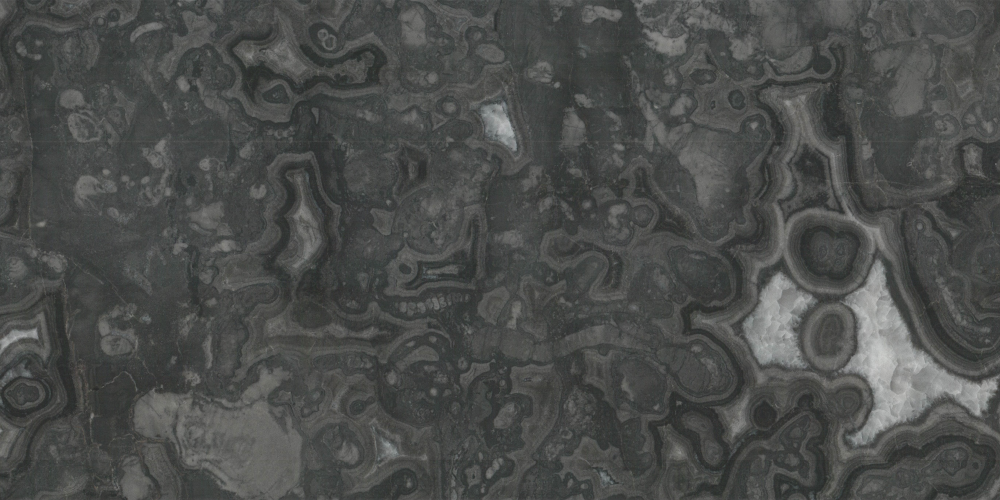 Green-Black and White Patterned Marble 1500*750