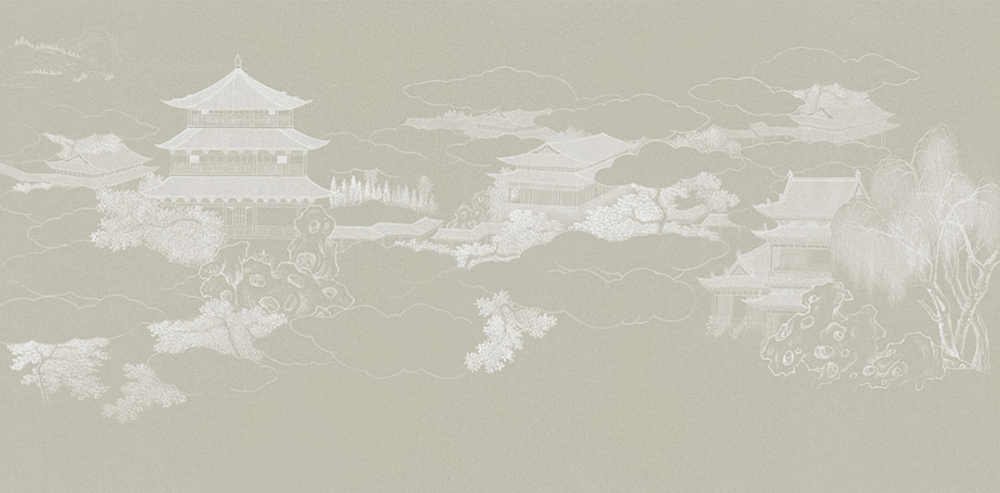 New Chinese-Style Warm Gray Architecture