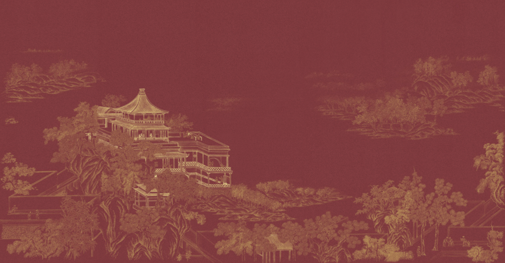 New Chinese-Style Red Architecture