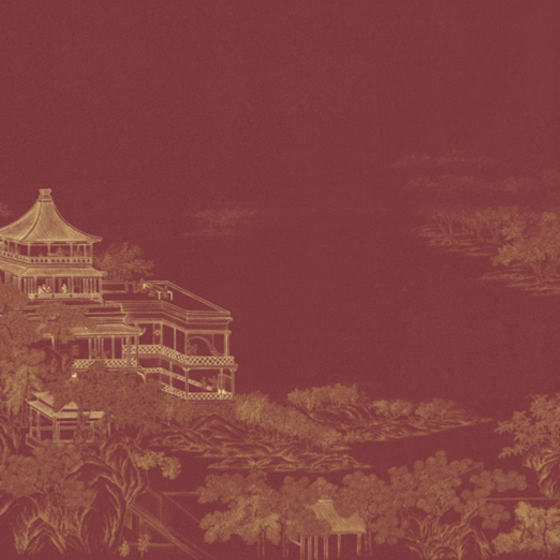 New Chinese-Style Red Architecture