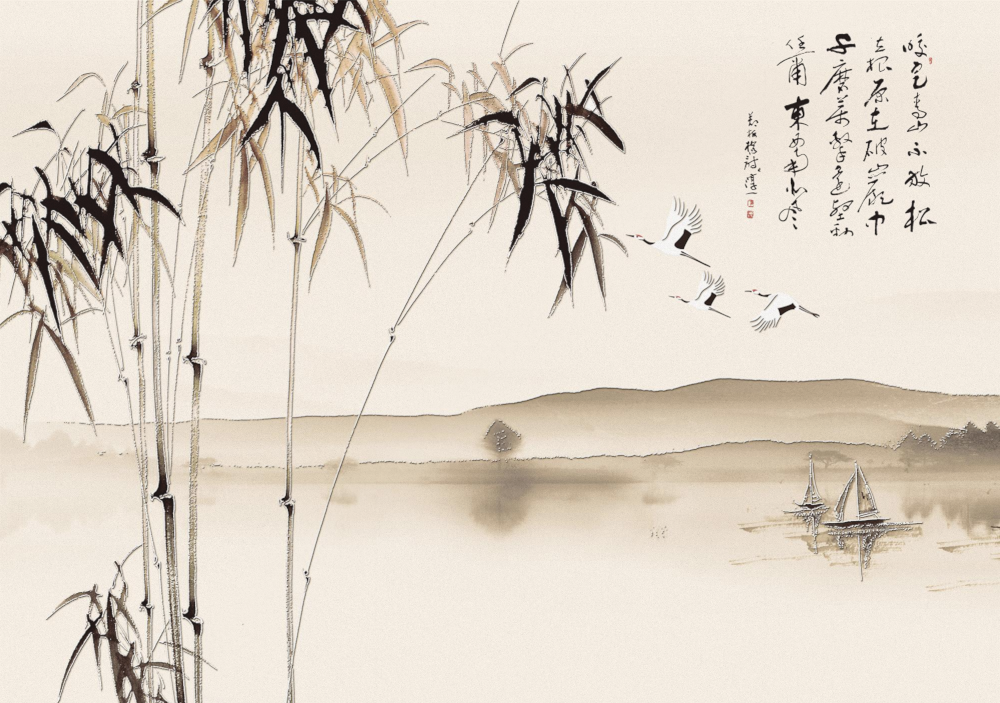 New Chinese-Style Lucky Bamboo