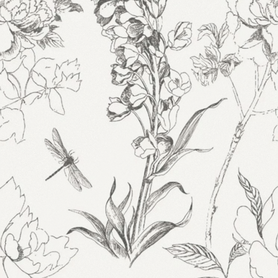 French Floral Tile