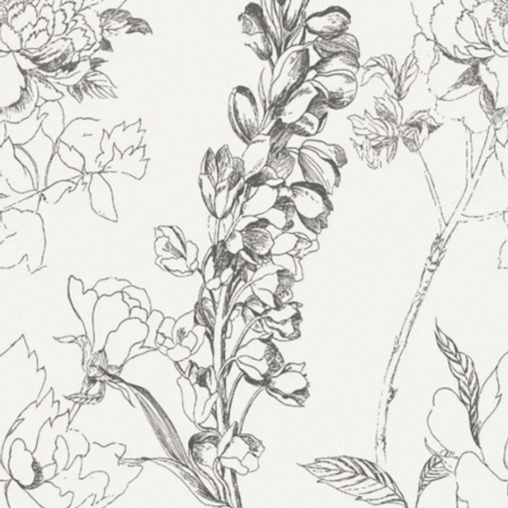French Flower Tile