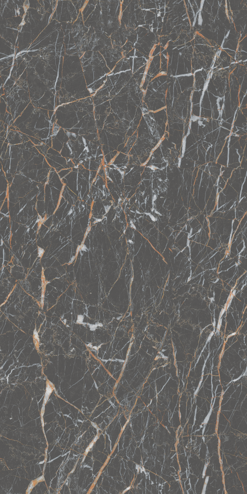 Black Gold Marble High Definition Stone Pattern 750x1500