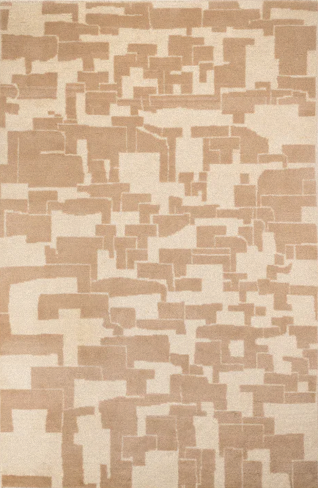 Wall-to-wall yellow  carpet