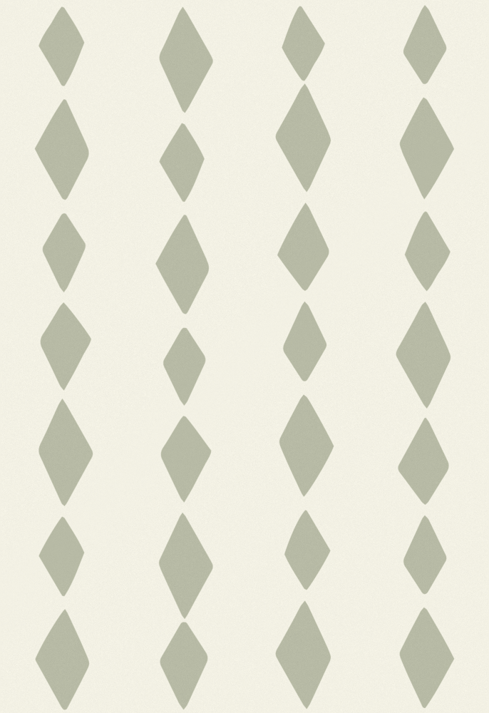 Wallpaper JOLLY JESTER SAGE GREEN_H51CM X W35CM