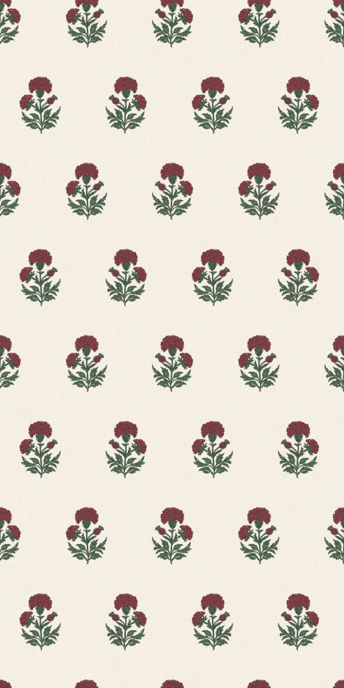 Marigold Block Print