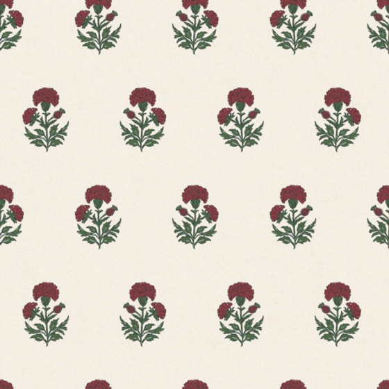 Marigold Block Print