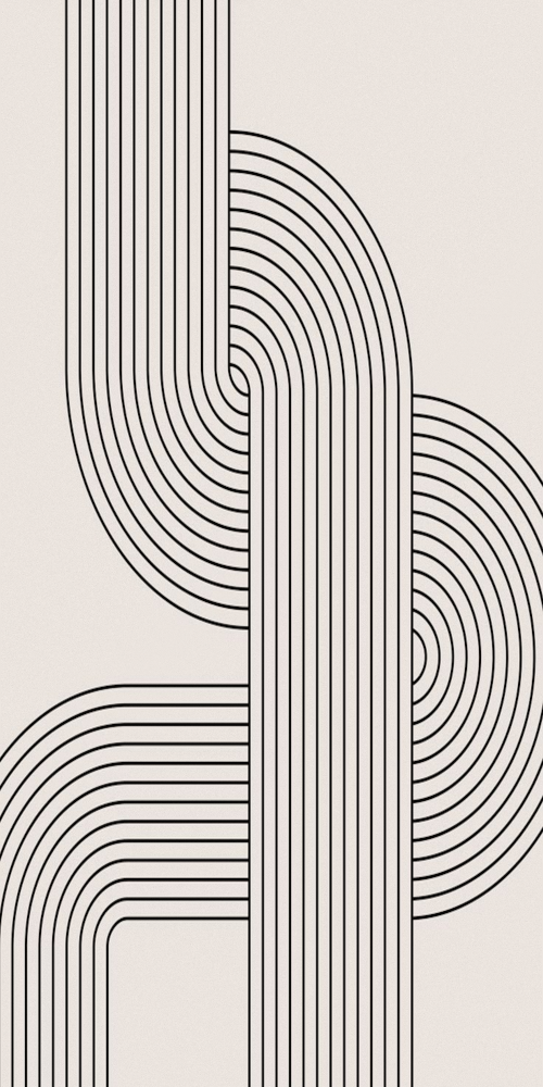 Bauhaus Line Art Print