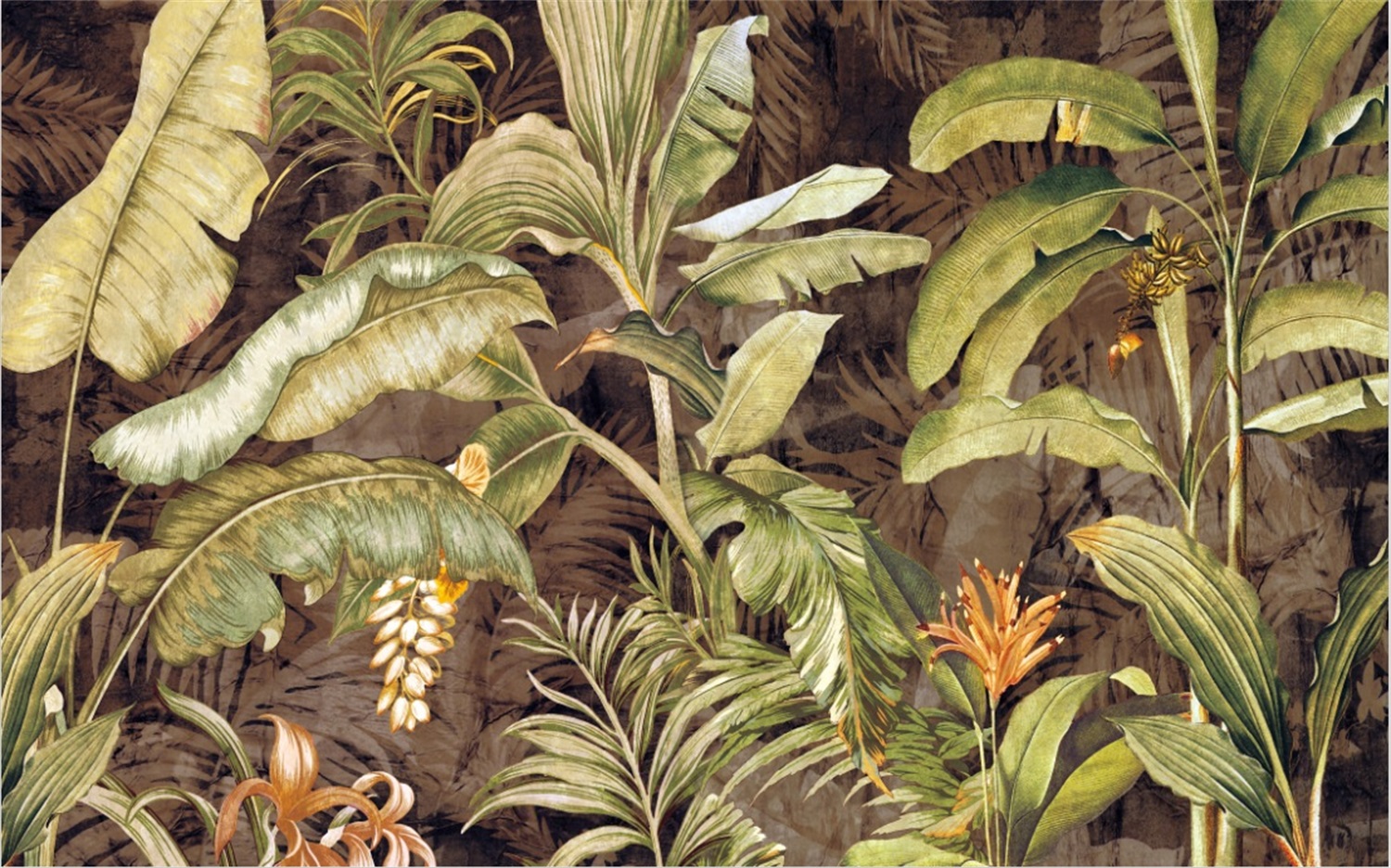 Yi Element Background Wall - Southeast Asian Style No. 3